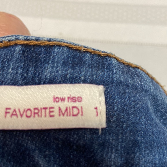 Denim Distressed Girls Stretch Low Rise Shorts Size 1 - Picture 5 of 9